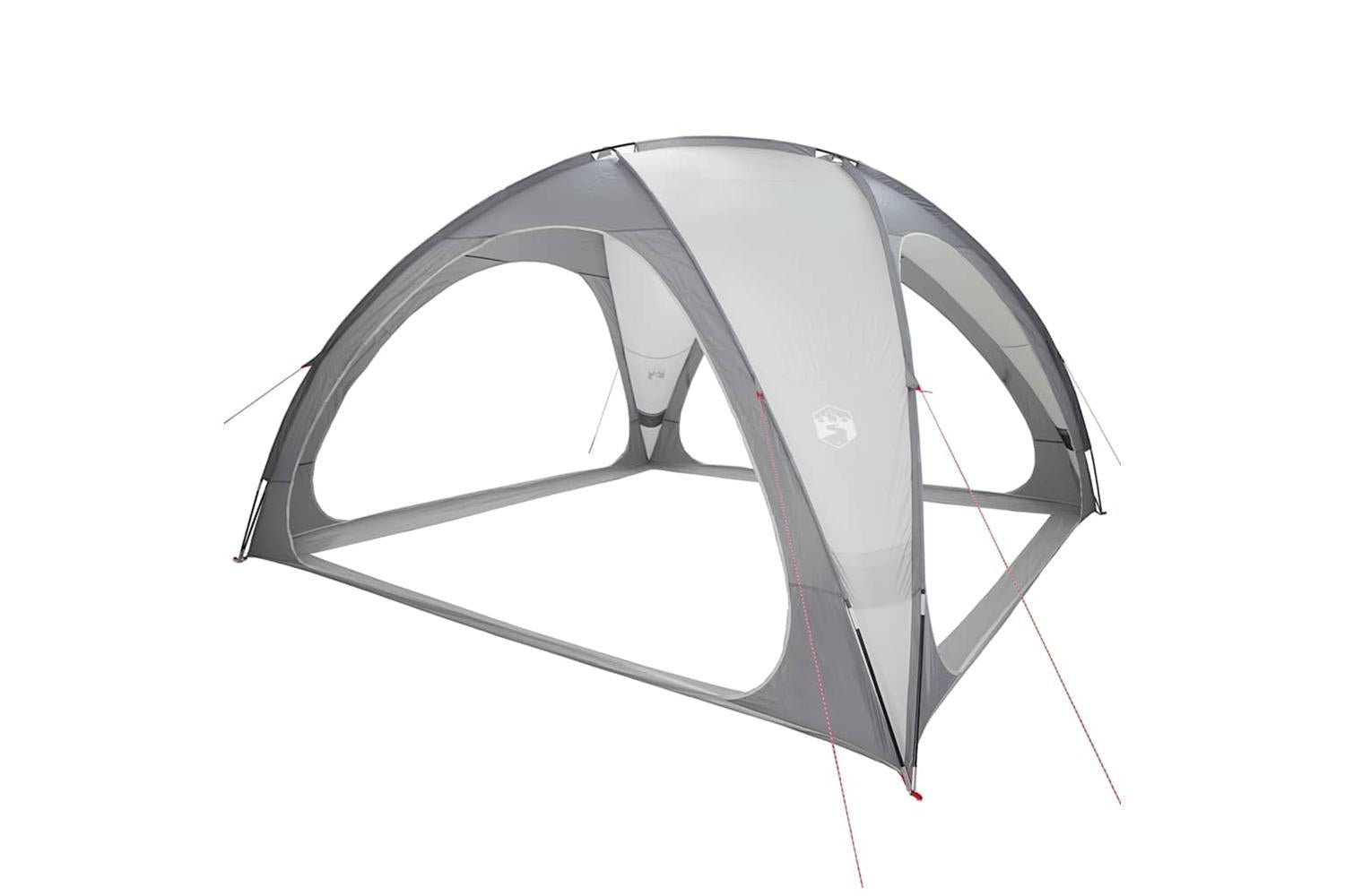 Vidaxl Party Tent Grey Waterproof-3