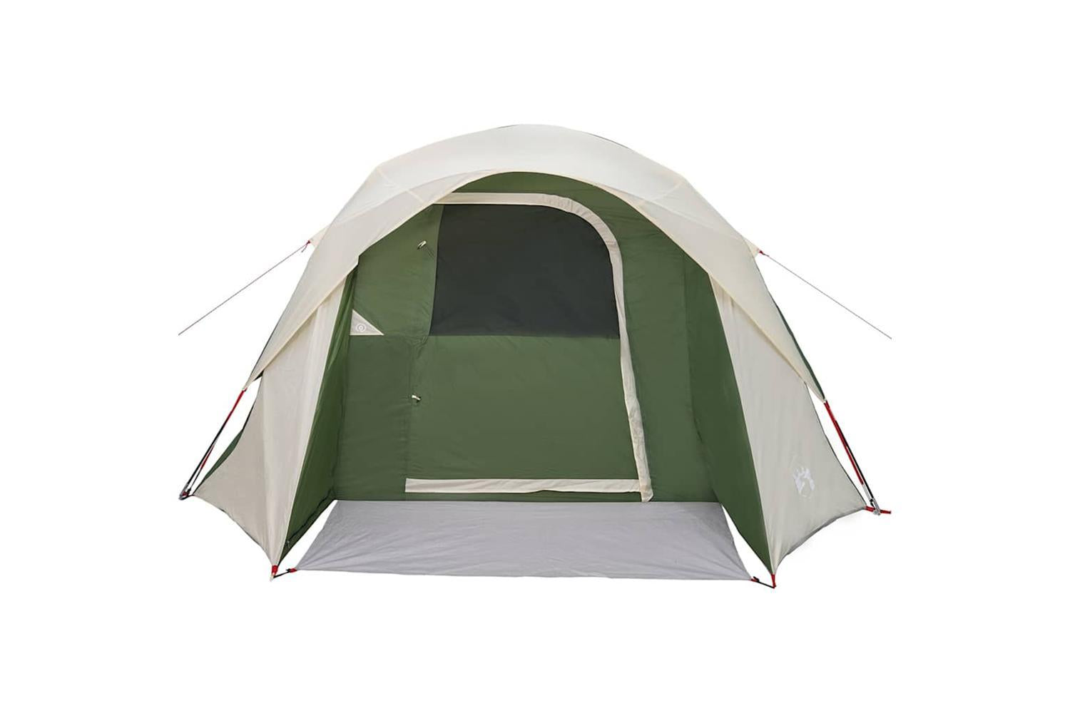 Vidaxl Family Tent Cabin 6-person Green Waterproof-6