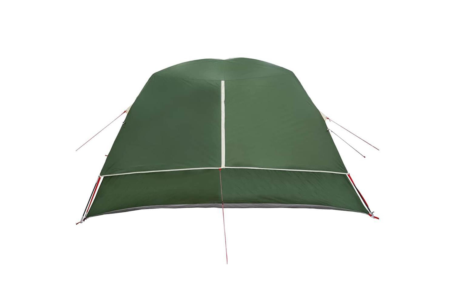 Vidaxl Family Tent Cabin 6-person Green Waterproof-8