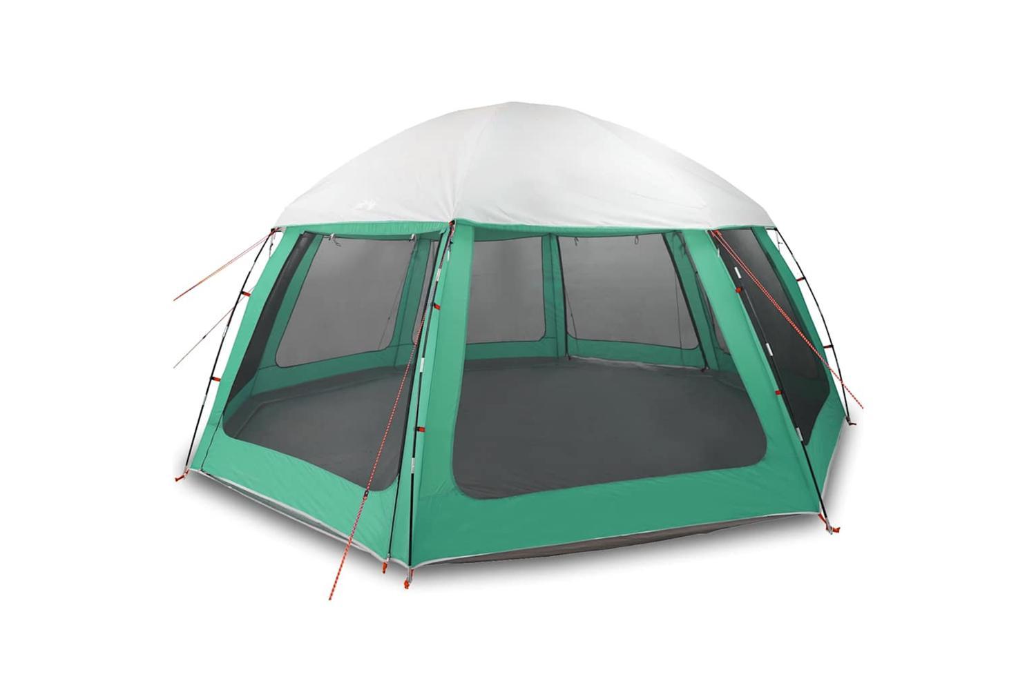 Vidaxl Pool Tent With Removable Fly & Mesh Walls Sea Green 510x510 Cm-2