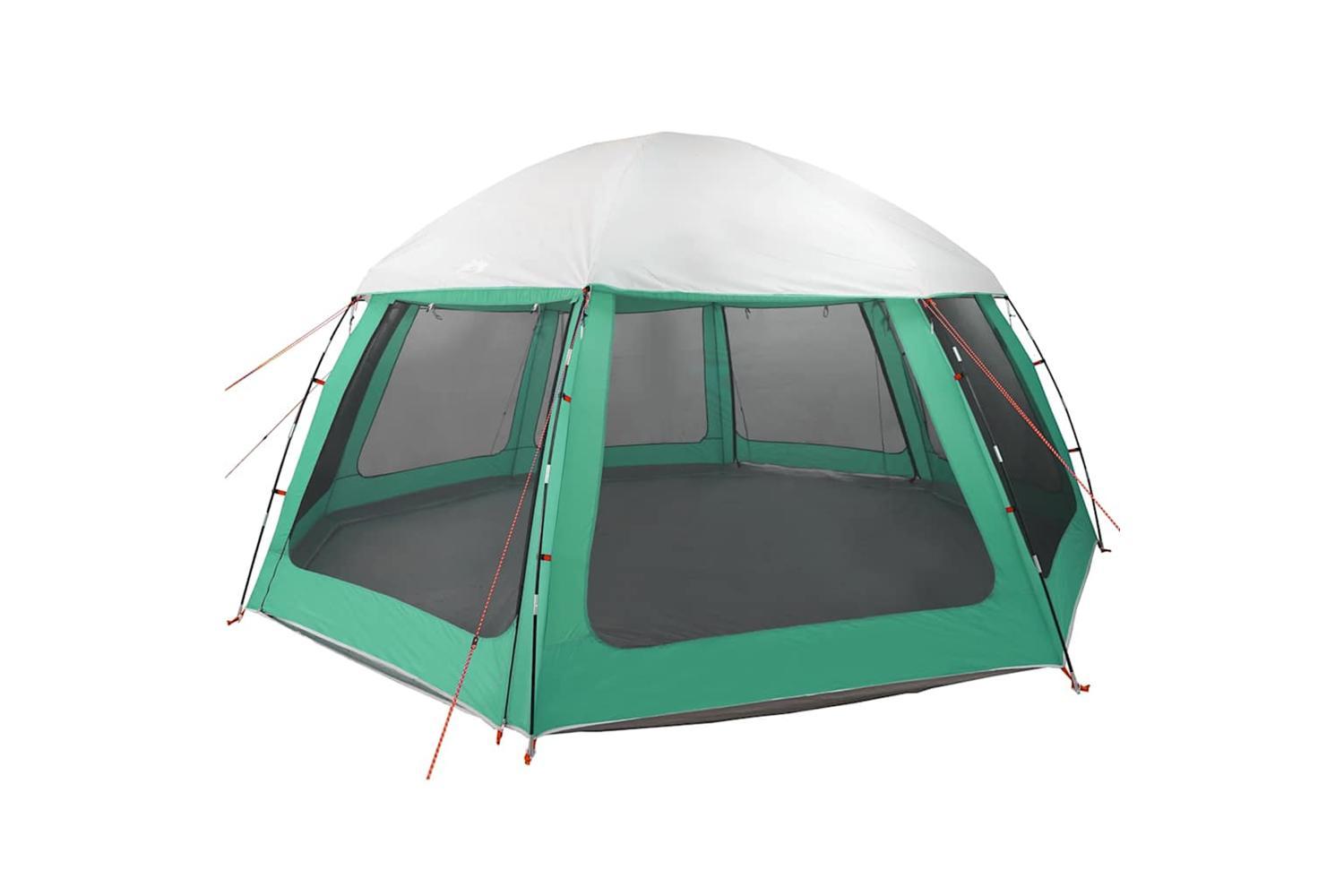 Vidaxl Pool Tent With Removable Fly & Mesh Walls Sea Green 510x510 Cm-3
