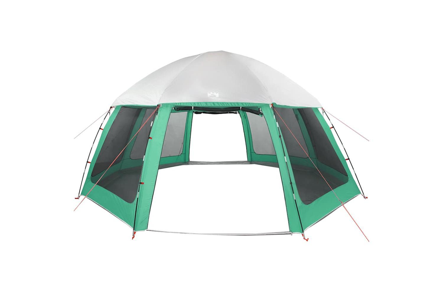 Vidaxl Pool Tent With Removable Fly & Mesh Walls Sea Green 510x510 Cm-6