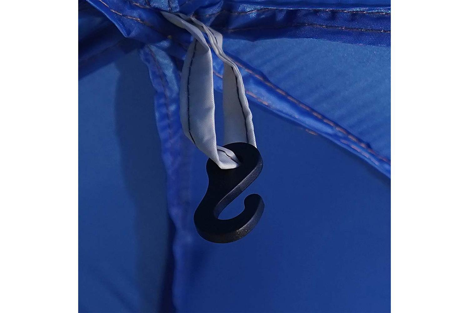 Vidaxl Pool Tent With Removable Fly & Mesh Walls Azure Blue 690x690 Cm-9