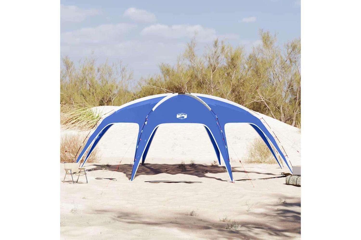 Vidaxl Party Tent Azure Blue Waterproof-4