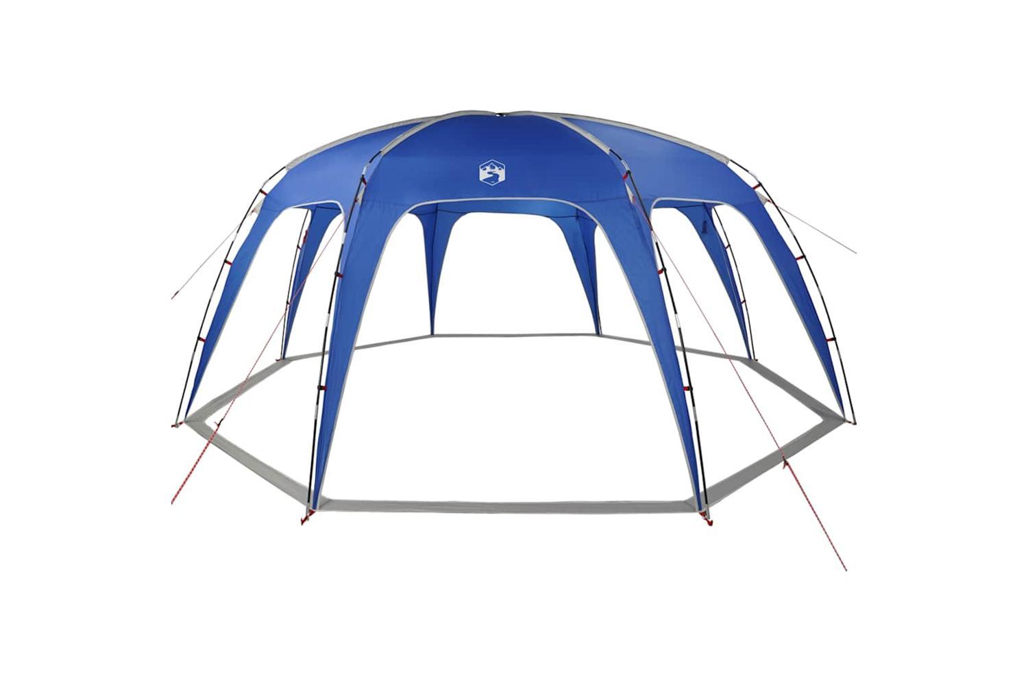 Vidaxl Party Tent Azure Blue Waterproof-5