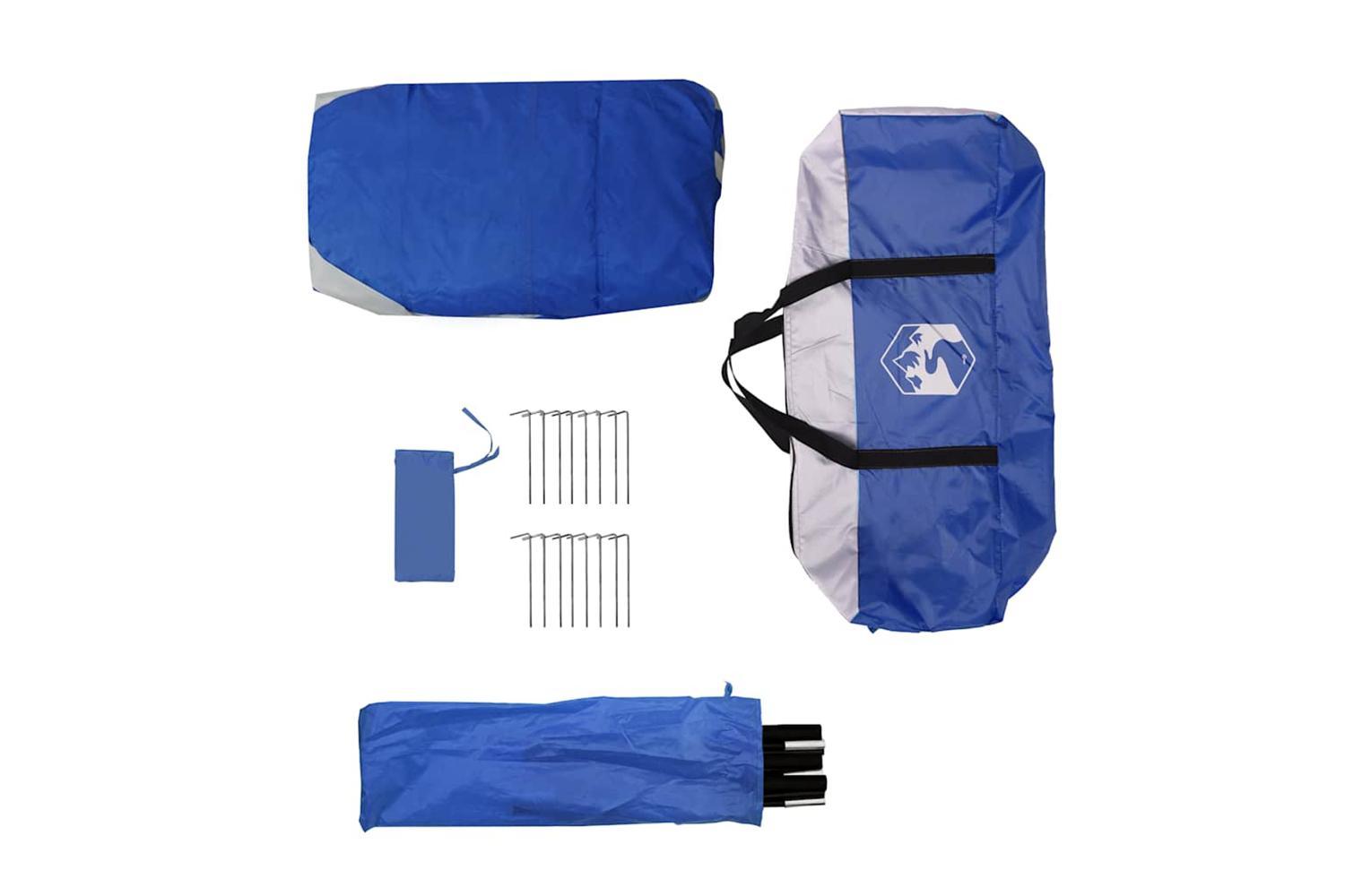 Vidaxl Party Tent Azure Blue Waterproof-9