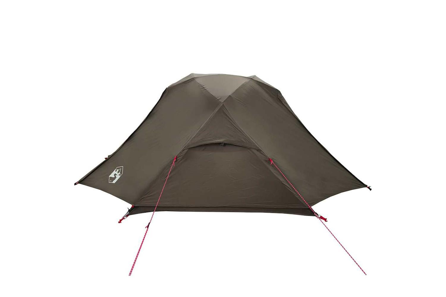 Vidaxl Fishing Tent 3-person Brown Waterproof-7