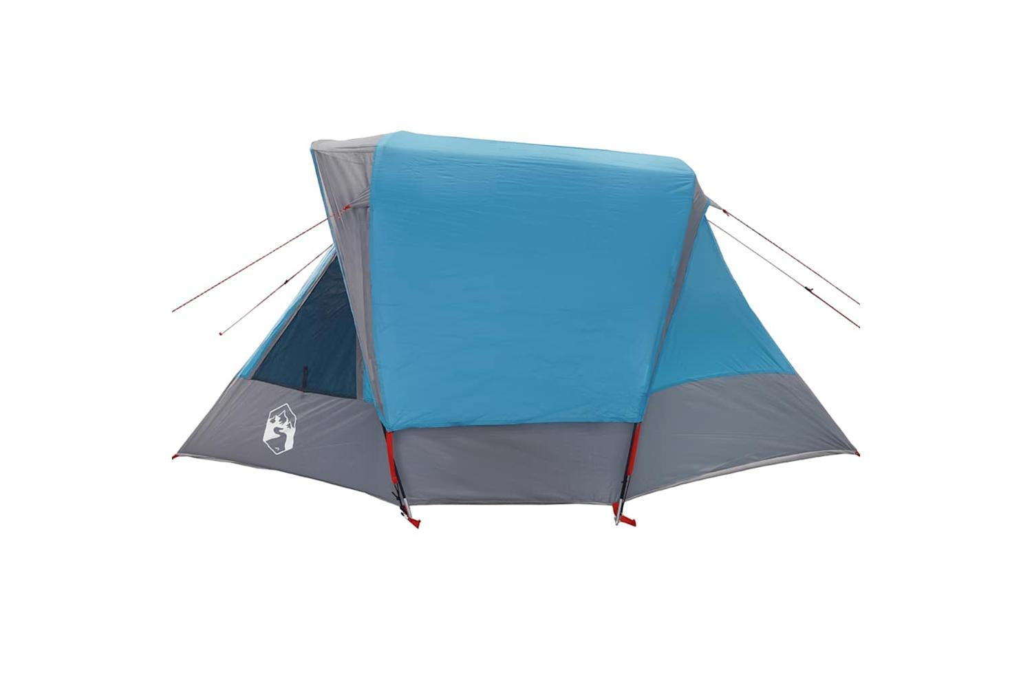 Vidaxl Family Tent Cabin 6-person Blue Waterproof-6