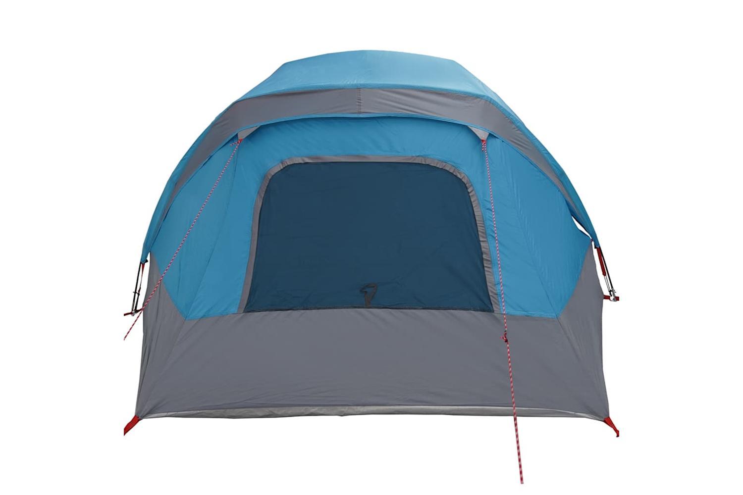 Vidaxl Family Tent Cabin 6-person Blue Waterproof-7