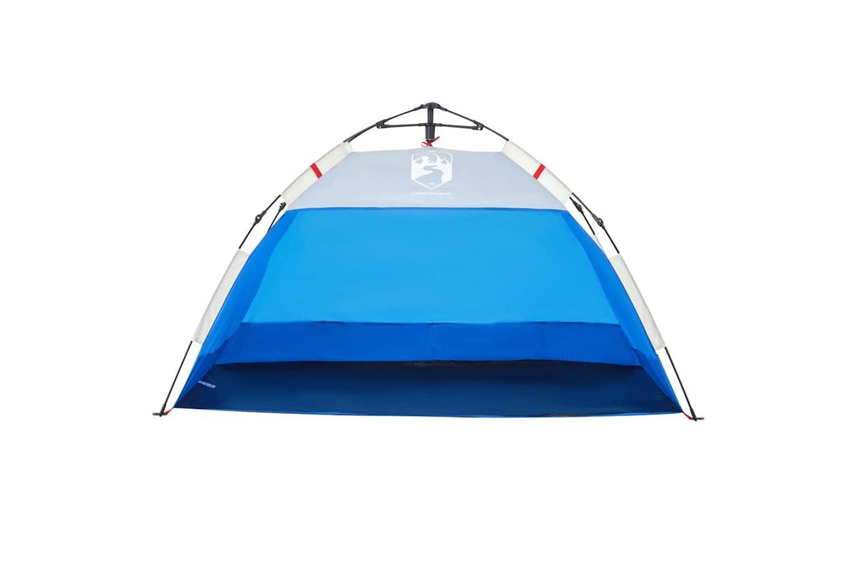 Vidaxl Beach Tent 2-person Azure Blue Quick Release Waterproof-5