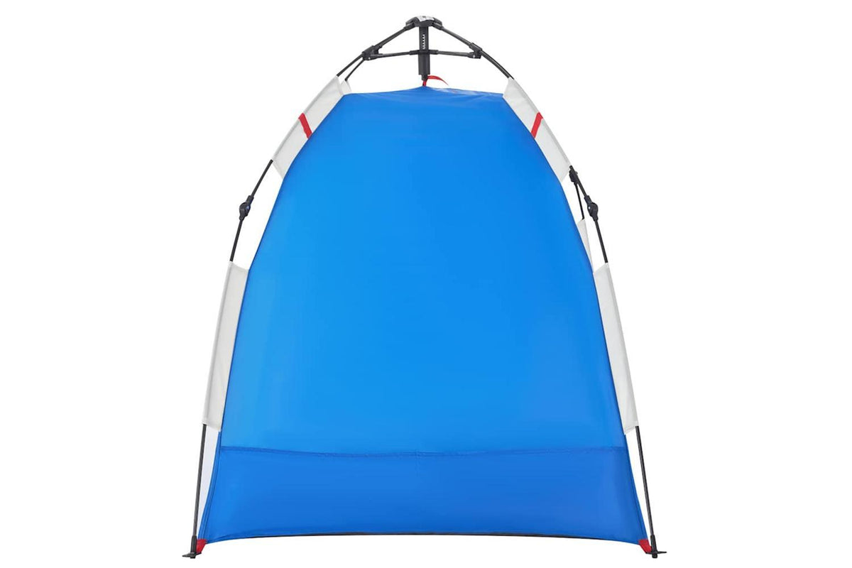 Vidaxl Beach Tent 2-person Azure Blue Quick Release Waterproof-6