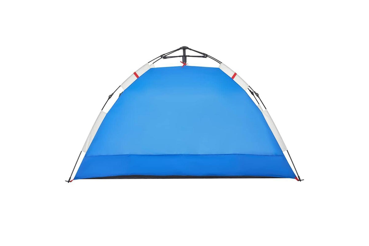 Vidaxl Beach Tent 2-person Azure Blue Quick Release Waterproof-7