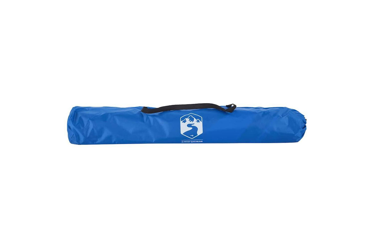 Vidaxl Beach Tent 2-person Azure Blue Quick Release Waterproof-8