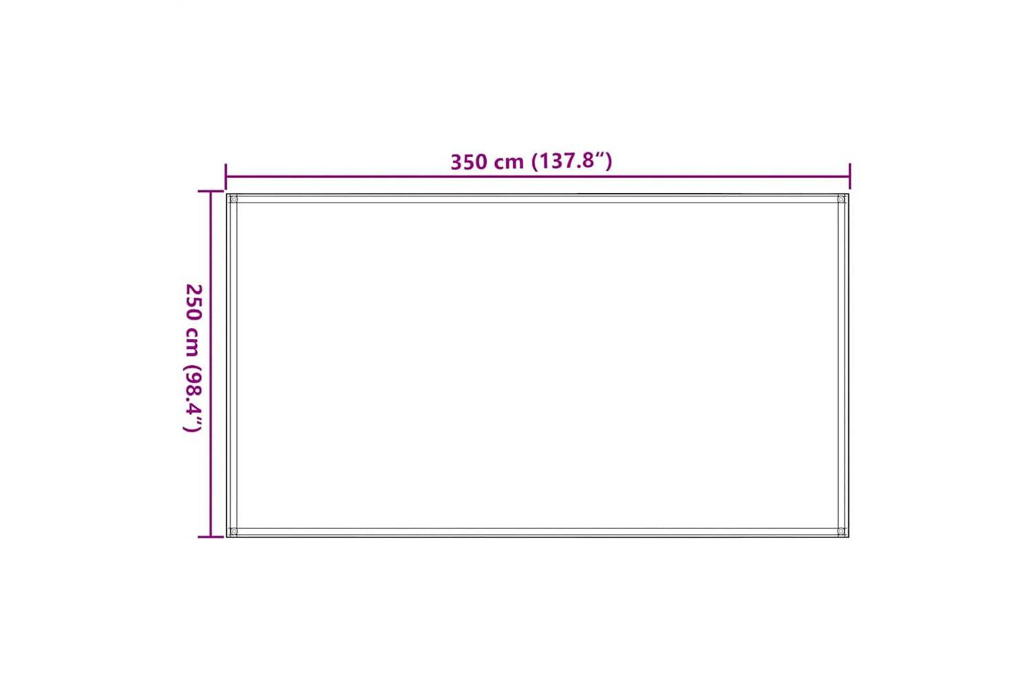 Vidaxl Tent Carpet Light Green 250x350 Cm Hdpe-7