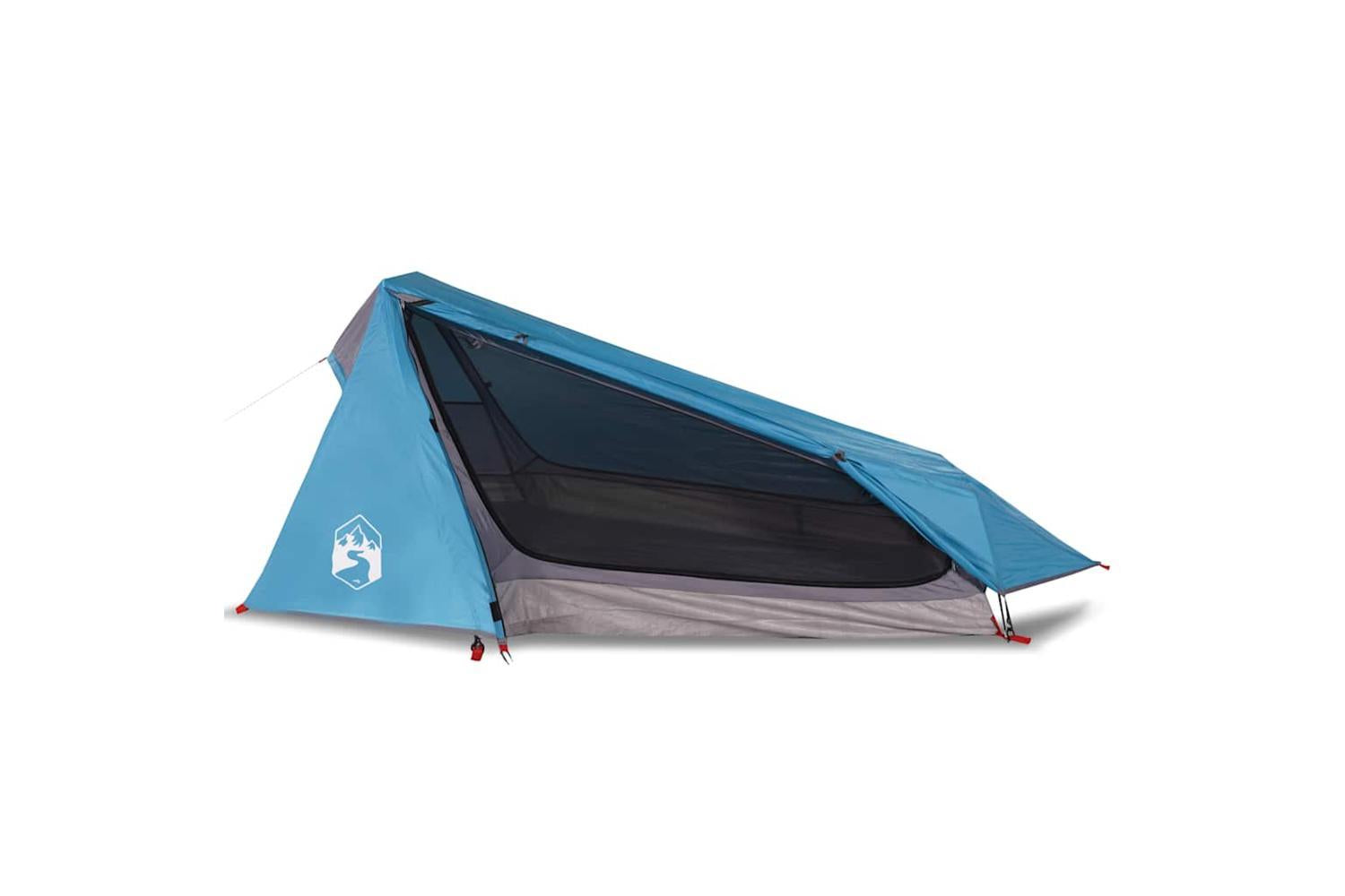 Vidaxl Camping Tent Tunnel 1-person Blue Waterproof-4