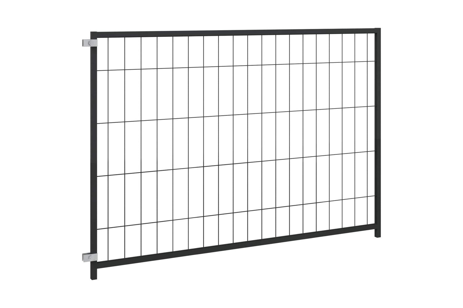 Vidaxl Dog Kennel Black 300x100x70 Cm Steel-2