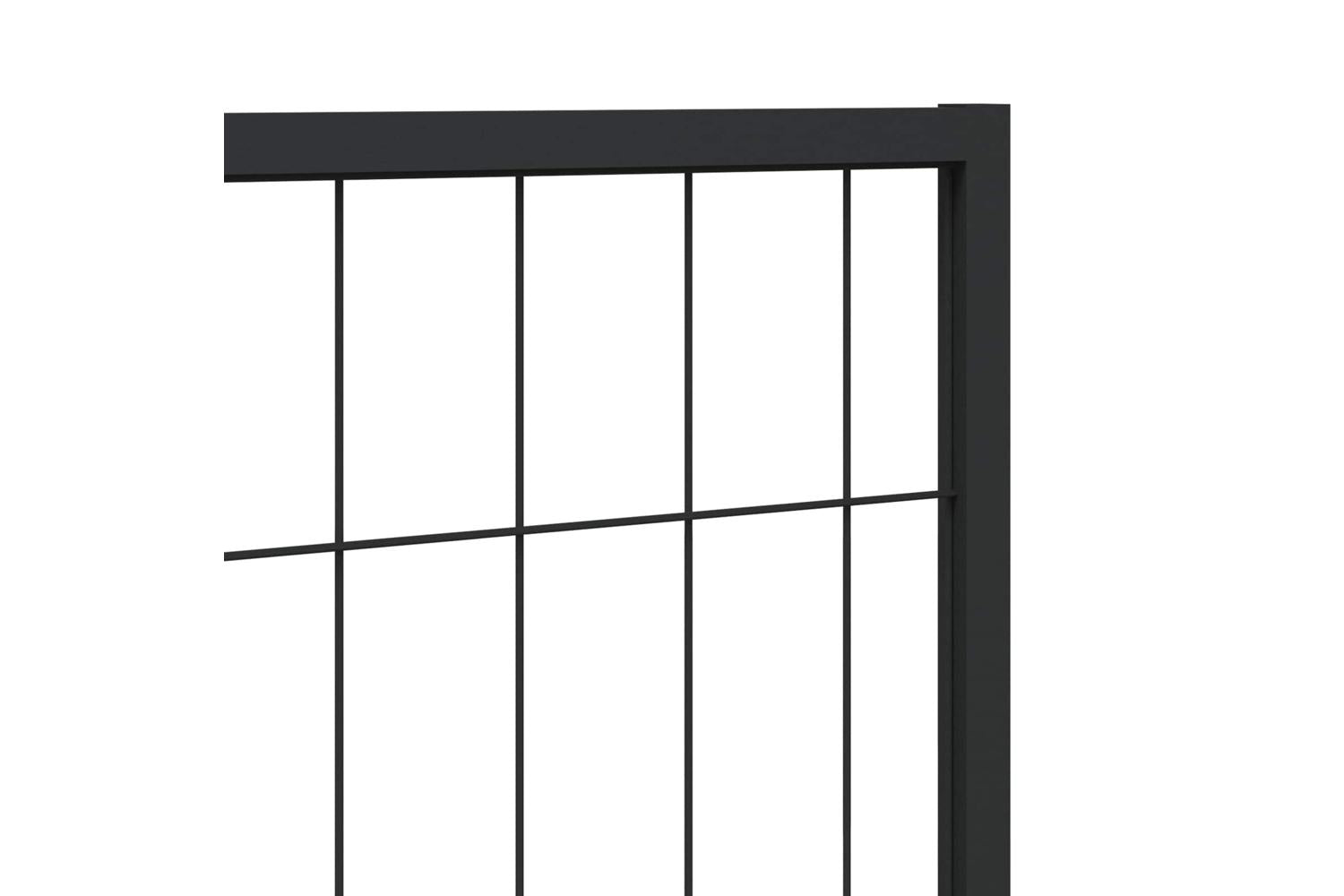 Vidaxl Dog Kennel Black 300x100x70 Cm Steel-5