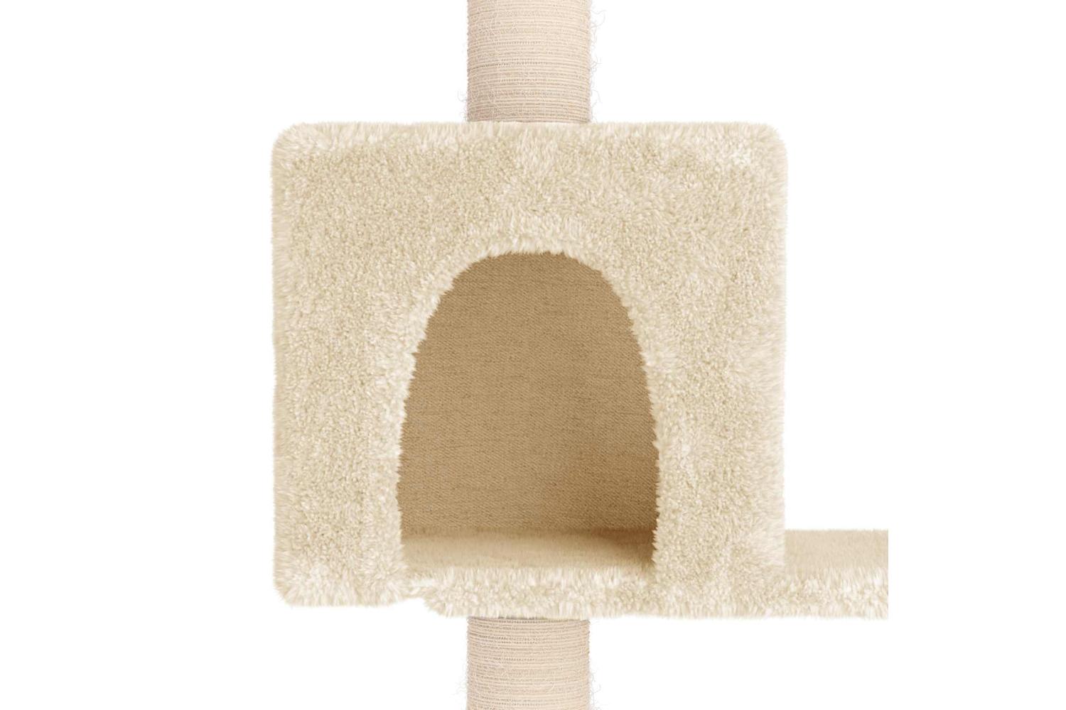 Vidaxl Cat Tree With Sisal Scratching Posts Cream 1775 Cm-6
