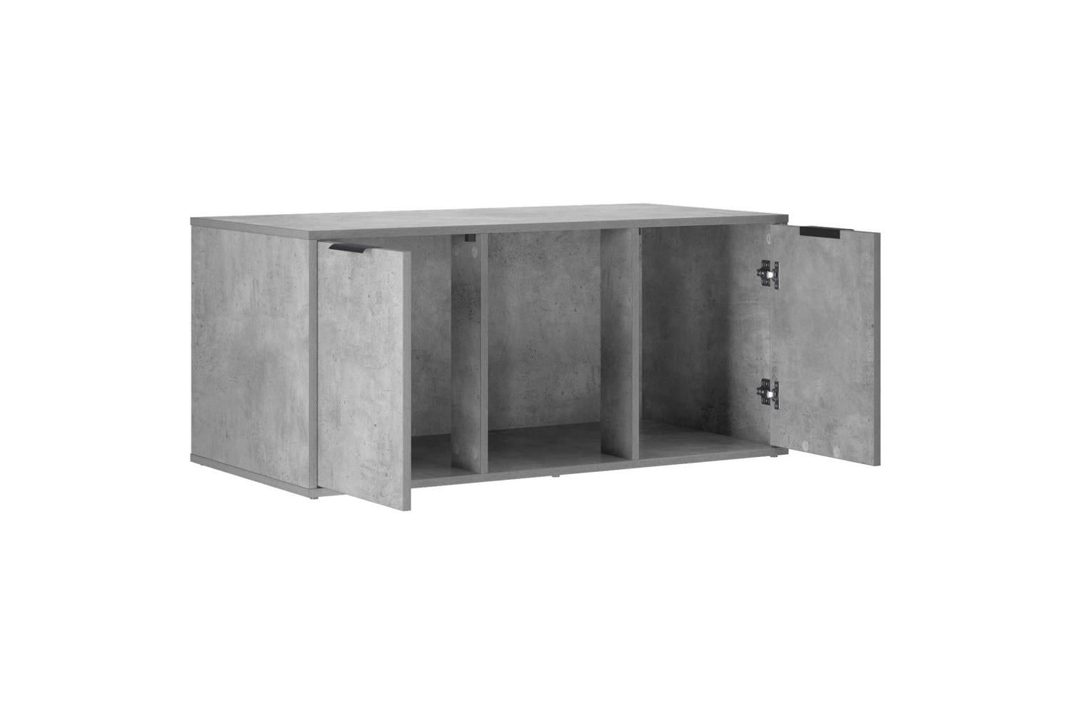 Vidaxl Cat Crate Furniture Concrete Grey 100 X 49 X 45 Cm-5