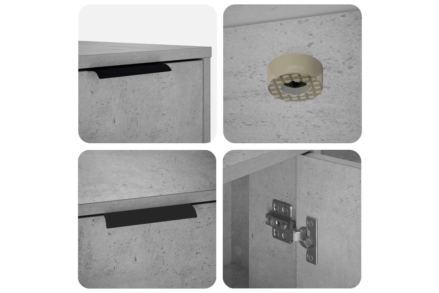 Vidaxl Cat Crate Furniture Concrete Grey 100 X 49 X 45 Cm-9