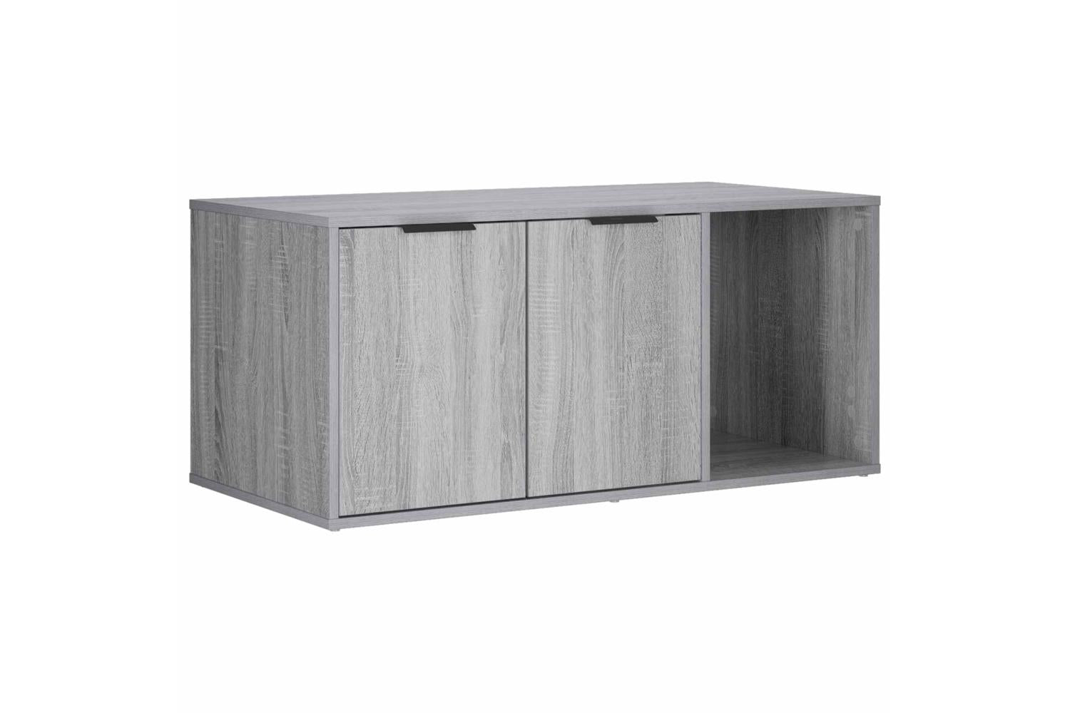 Vidaxl Cat Crate Furniture Grey Sonoma 100 X 49 X 45 Cm-2