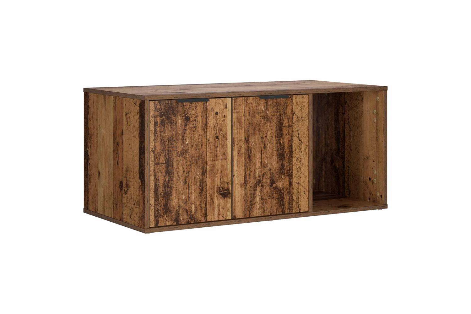 Vidaxl Cat Crate Furniture Old Wood 100 X 49 X 45 Cm Engineered Wood