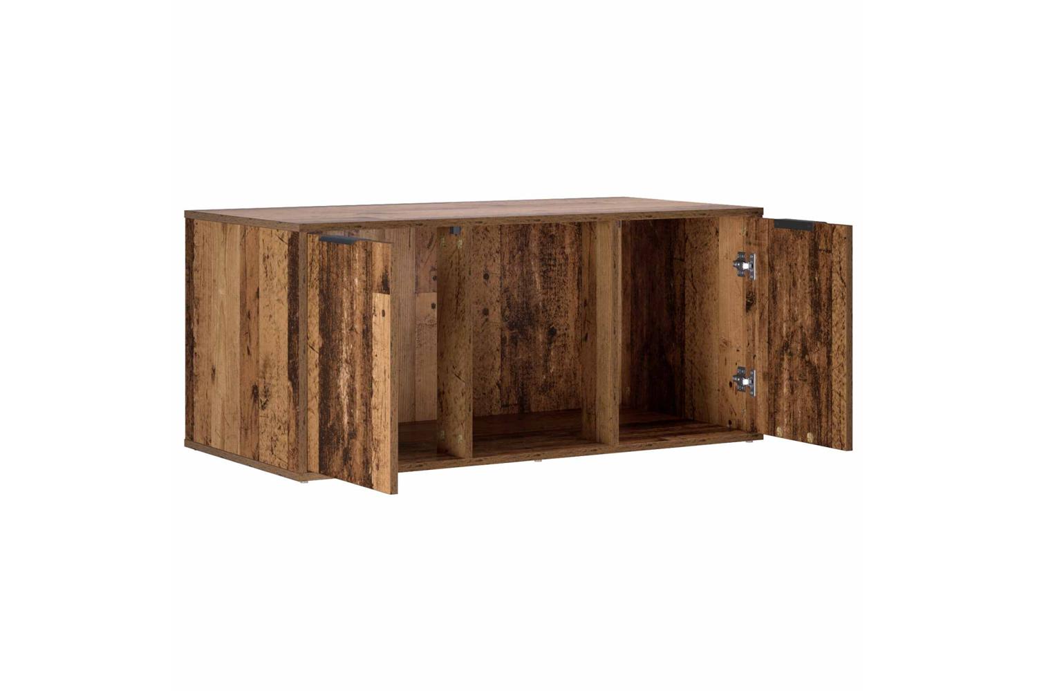 Vidaxl Cat Crate Furniture Old Wood 100 X 49 X 45 Cm Engineered Wood-5
