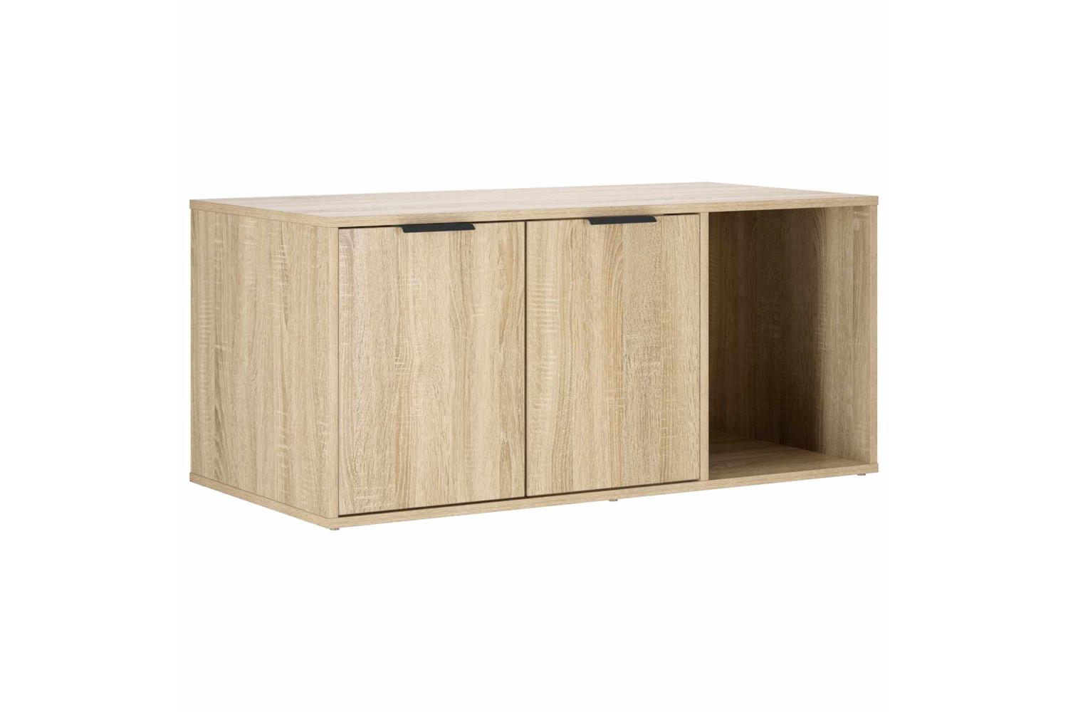 Vidaxl Cat Crate Furniture Sonoma Oak 100 X 49 X 45 Cm Engineered Wood