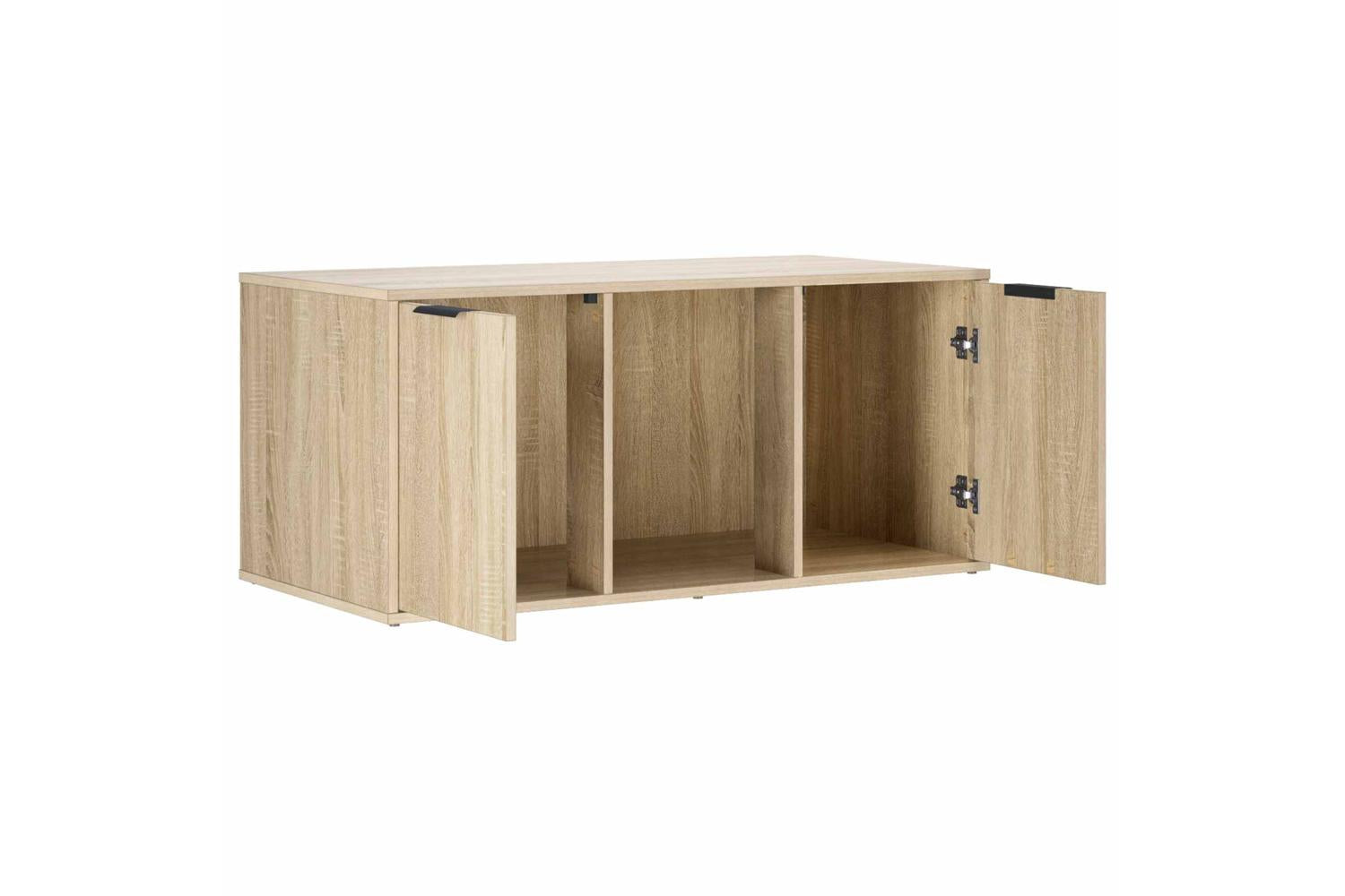 Vidaxl Cat Crate Furniture Sonoma Oak 100 X 49 X 45 Cm Engineered Wood-5