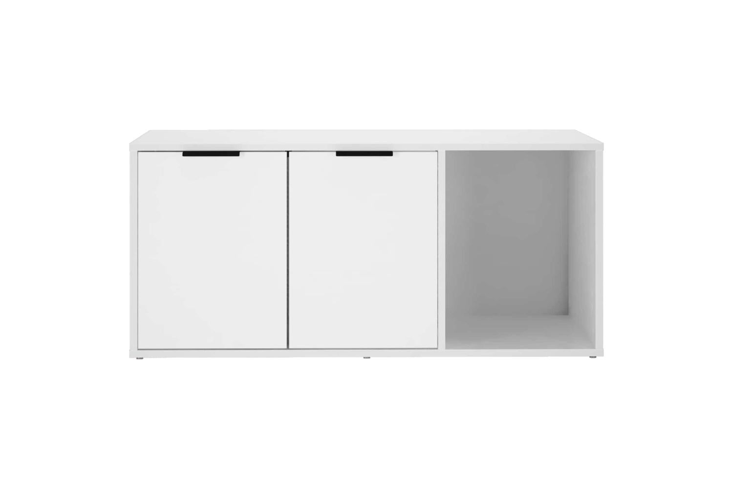 Vidaxl Cat Crate Furniture White 100 X 49 X 45 Cm Engineered Wood-6