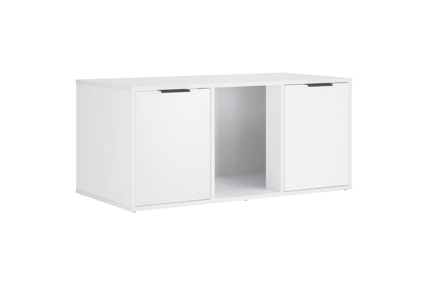 Vidaxl Cat Crate Furniture White 100 X 49 X 45 Cm Engineered Wood