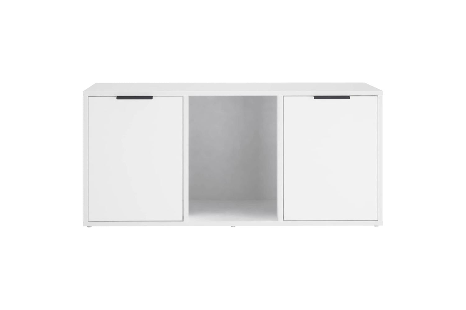 Vidaxl Cat Crate Furniture White 100 X 49 X 45 Cm Engineered Wood-6
