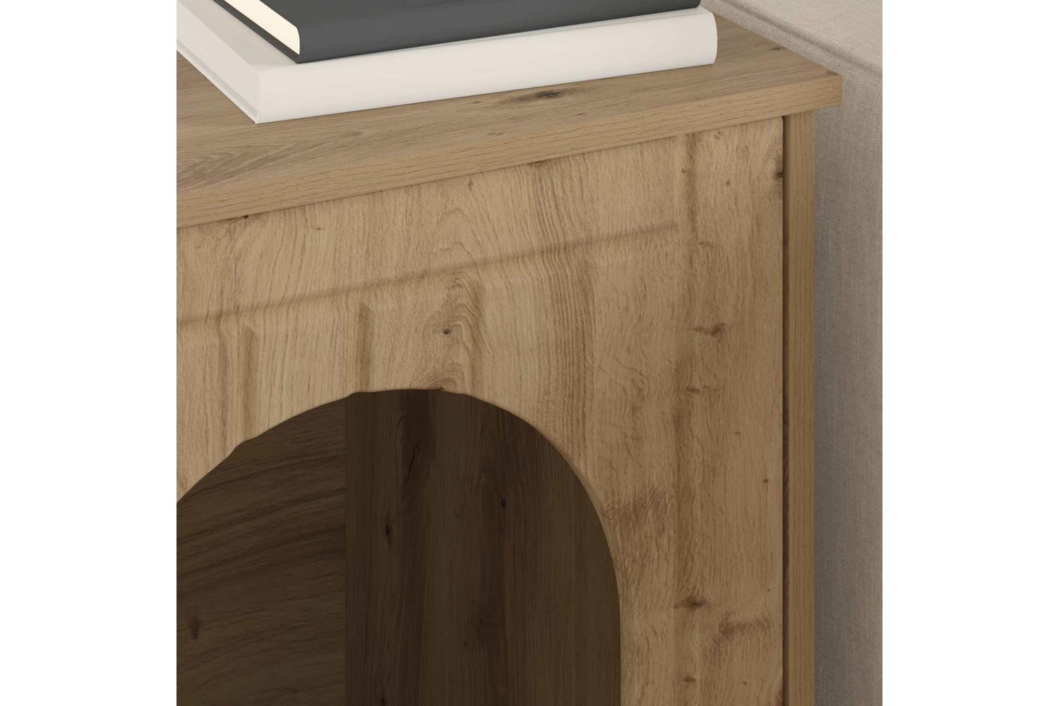 Vidaxl Cat House Artisian Oak 53 X 52 X 62 Cm Engineered Wood-4
