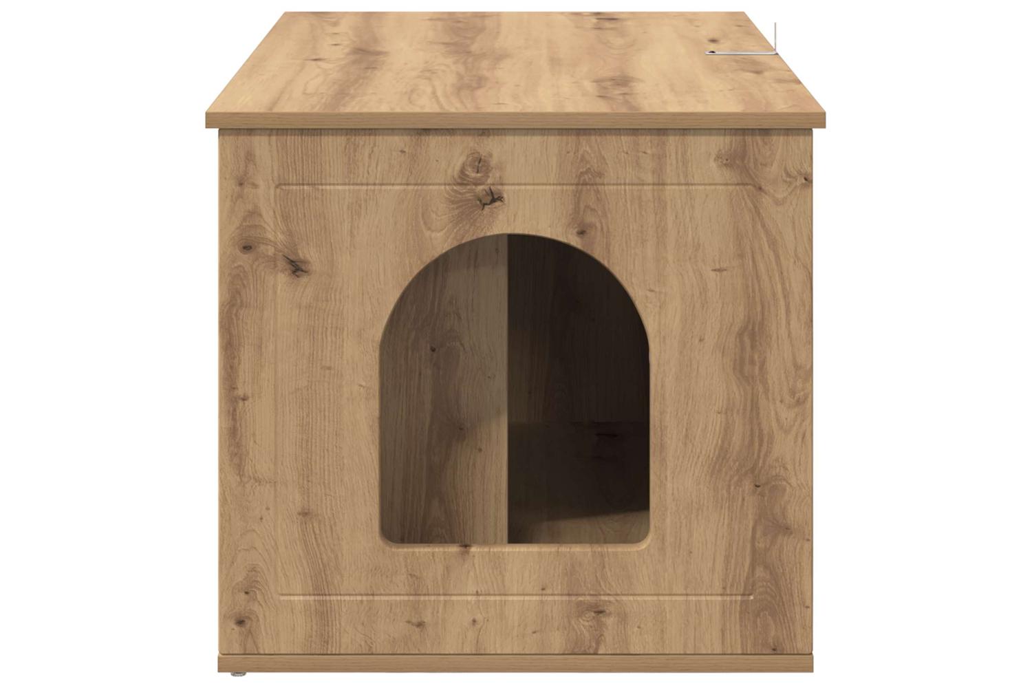 Vidaxl Cat House Artisian Oak 85 X 55 X 505 Cm Engineered Wood-8