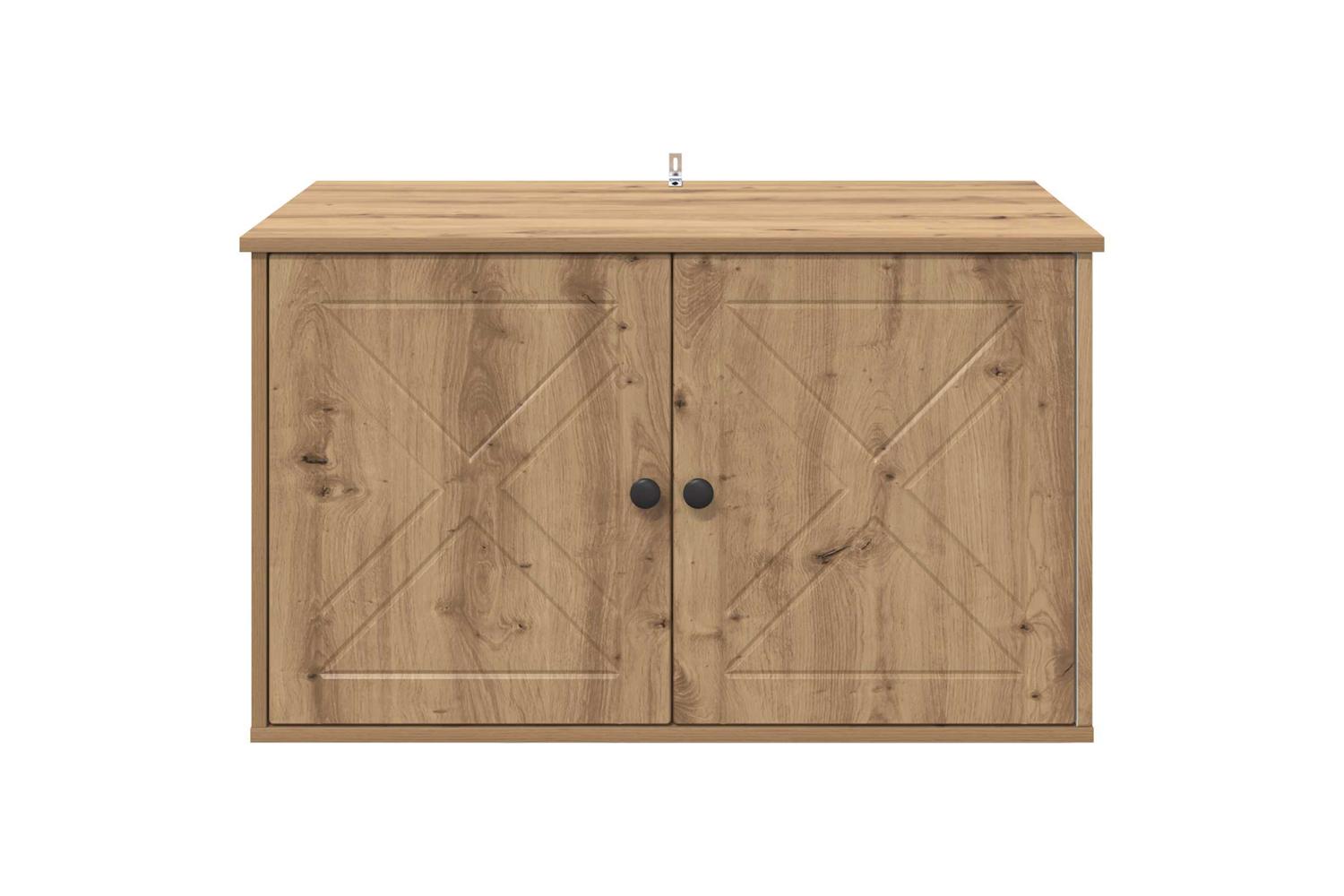 Vidaxl Cat House Artisian Oak 85 X 55 X 505 Cm Engineered Wood-7