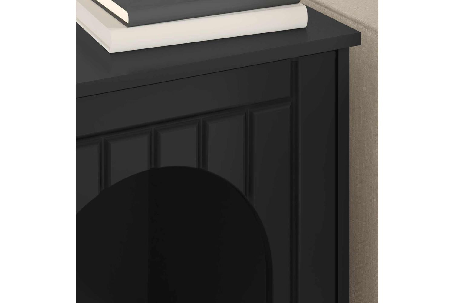 Vidaxl Cat House Black 53 X 52 X 62 Cm Engineered Wood-4