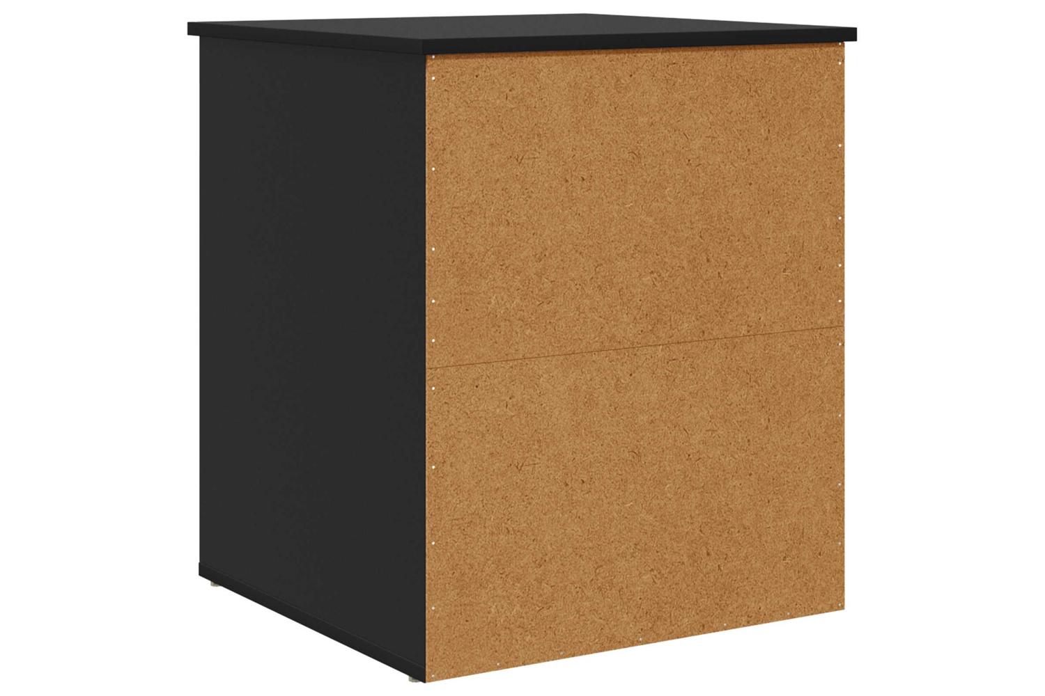 Vidaxl Cat House Black 53 X 52 X 62 Cm Engineered Wood-8