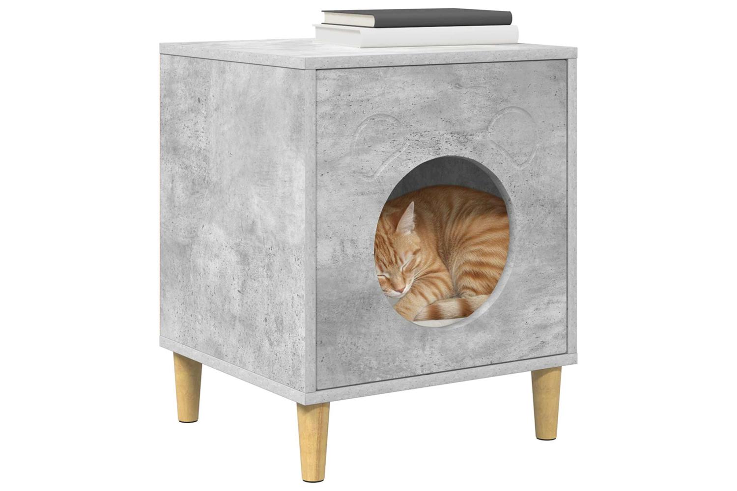 Vidaxl Cat House Concerte 425 X 40 X 53 Cm Engineered Wood-3