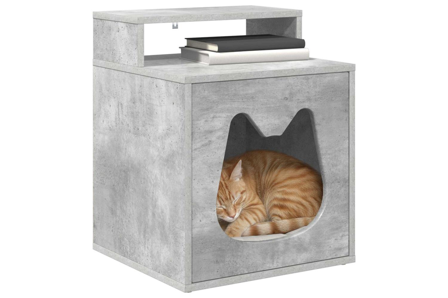Vidaxl Cat House Concerte 425 X 40 X 535 Cm Engineered Wood-3