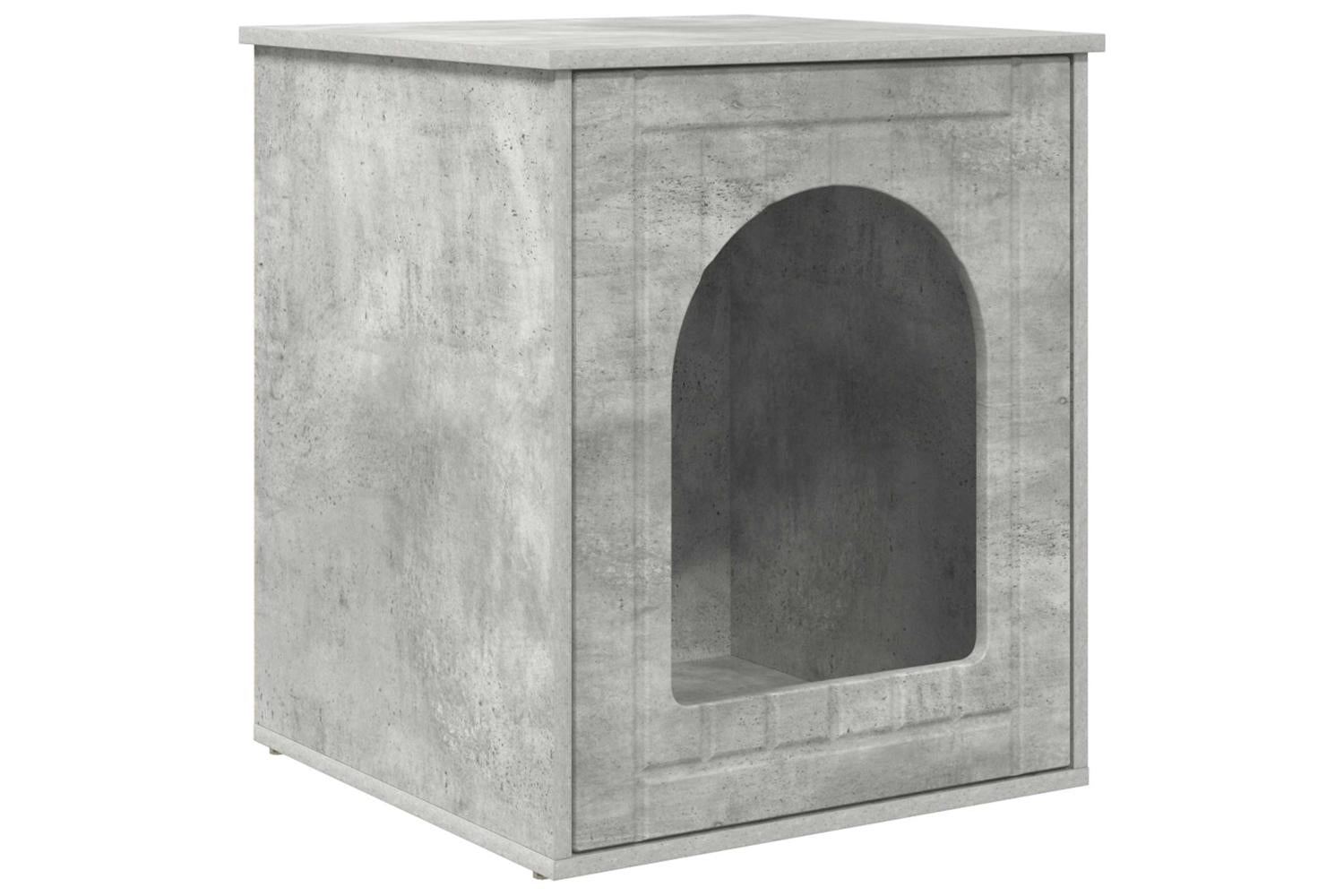 Vidaxl Cat House Concerte 53 X 52 X 62 Cm Engineered Wood-2