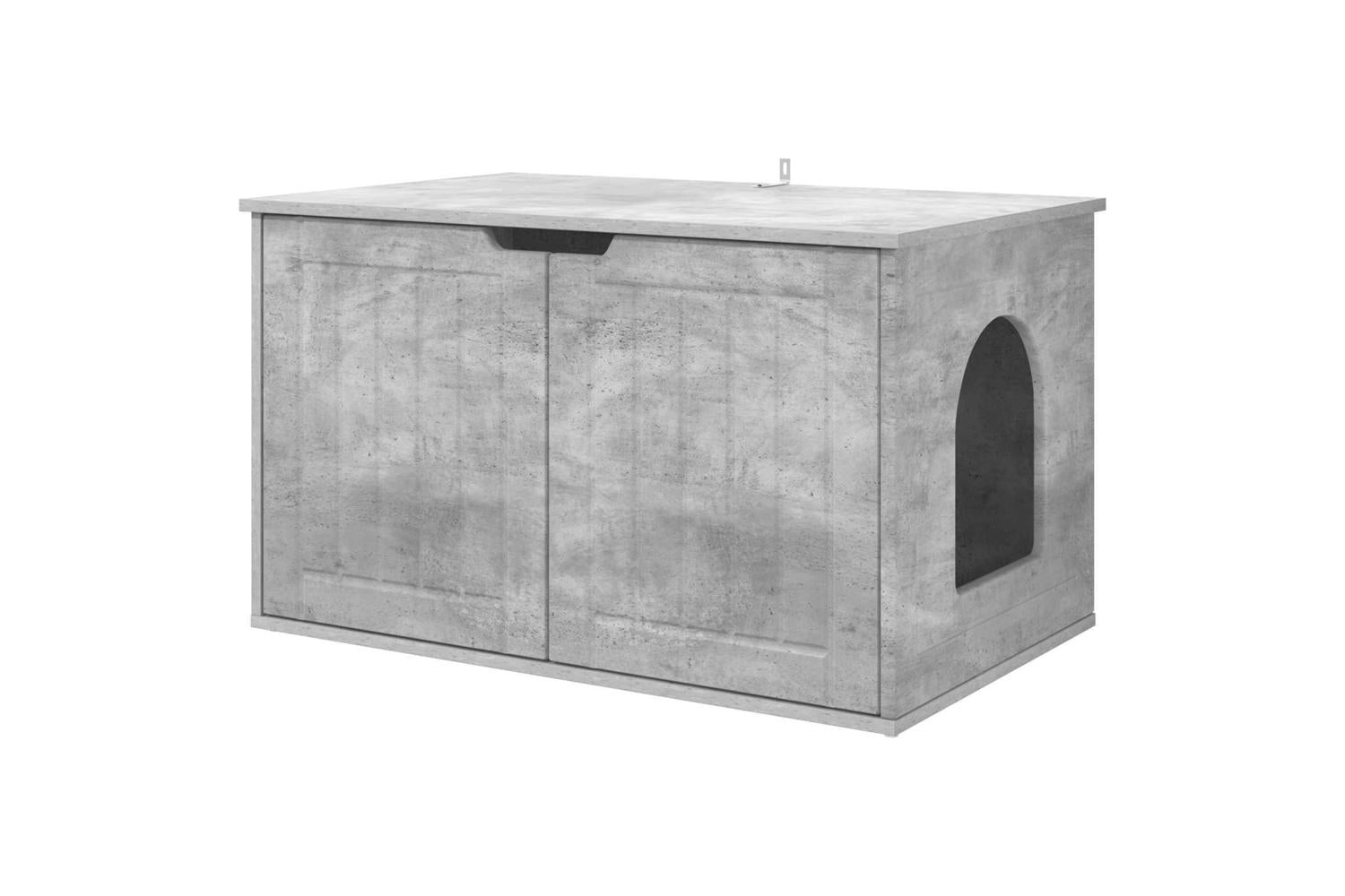 Vidaxl Cat House Concerte 85 X 55 X 505 Cm Engineered Wood
