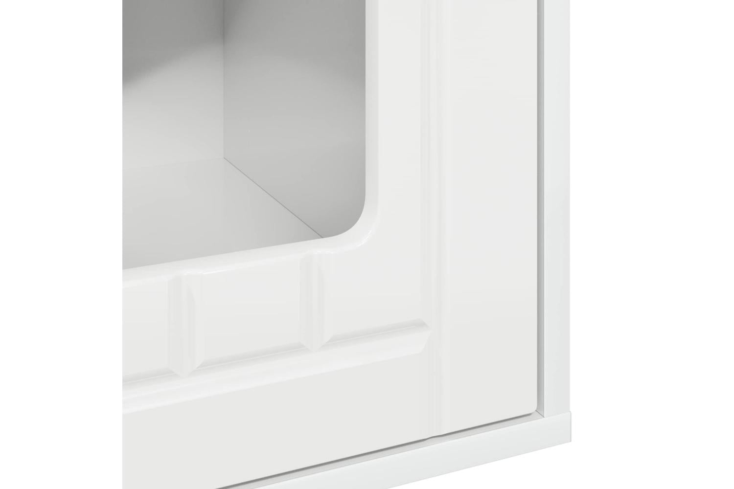 Vidaxl Cat House Gloss White 53 X 52 X 62 Cm Engineered Wood-9