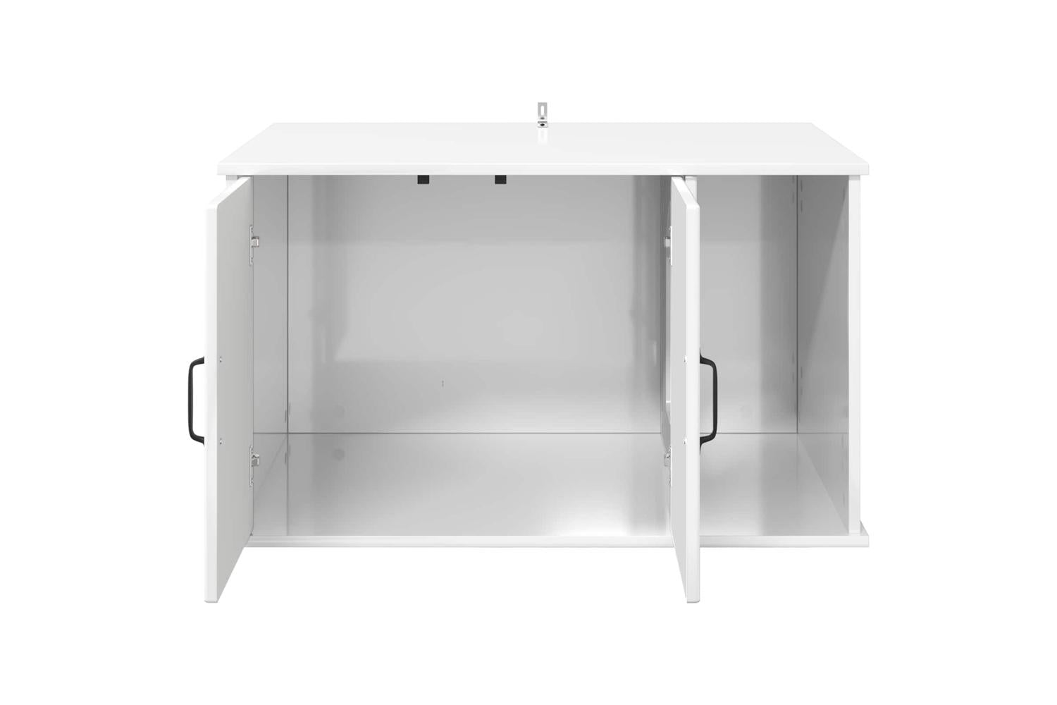 Vidaxl Cat House Gloss White 85 X 55 X 505 Cm Engineered Wood-5