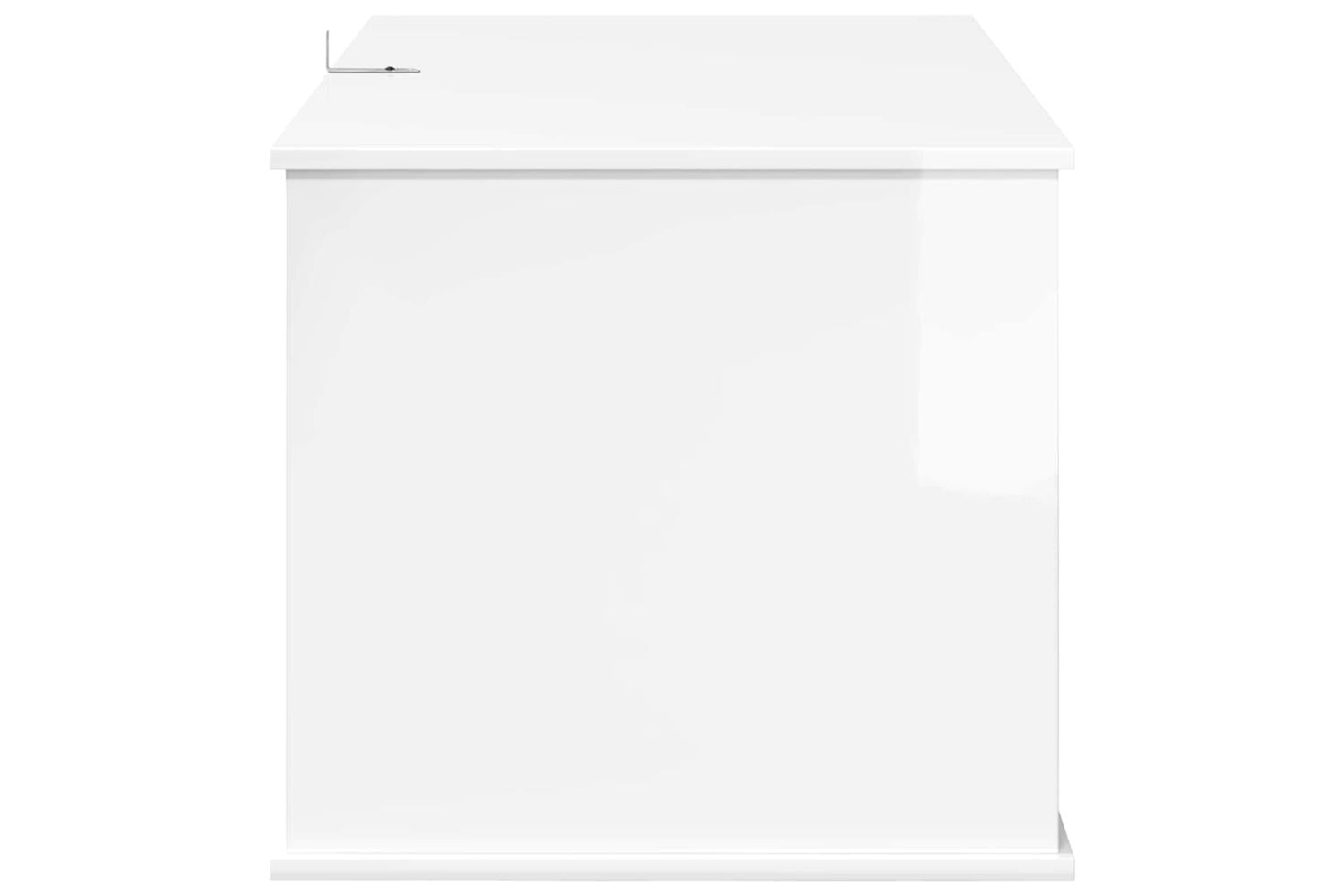 Vidaxl Cat House Gloss White 85 X 55 X 505 Cm Engineered Wood-7