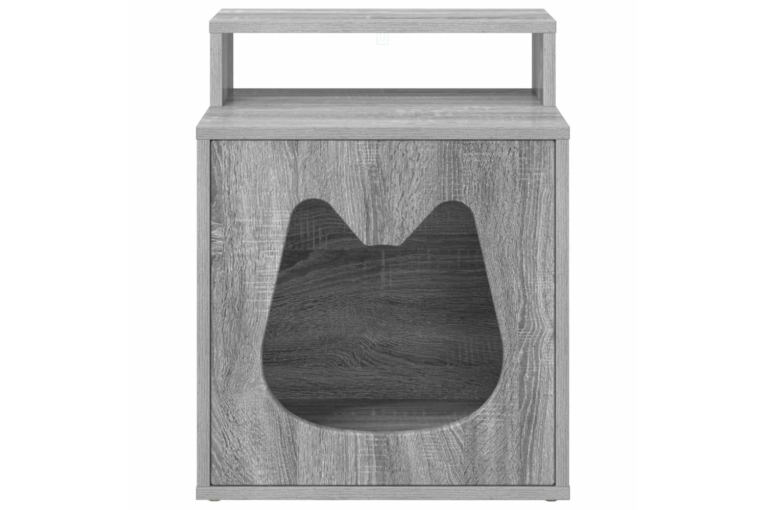 Vidaxl Cat House Grey Sonoma 425 X 40 X 535 Cm Engineered Wood-5