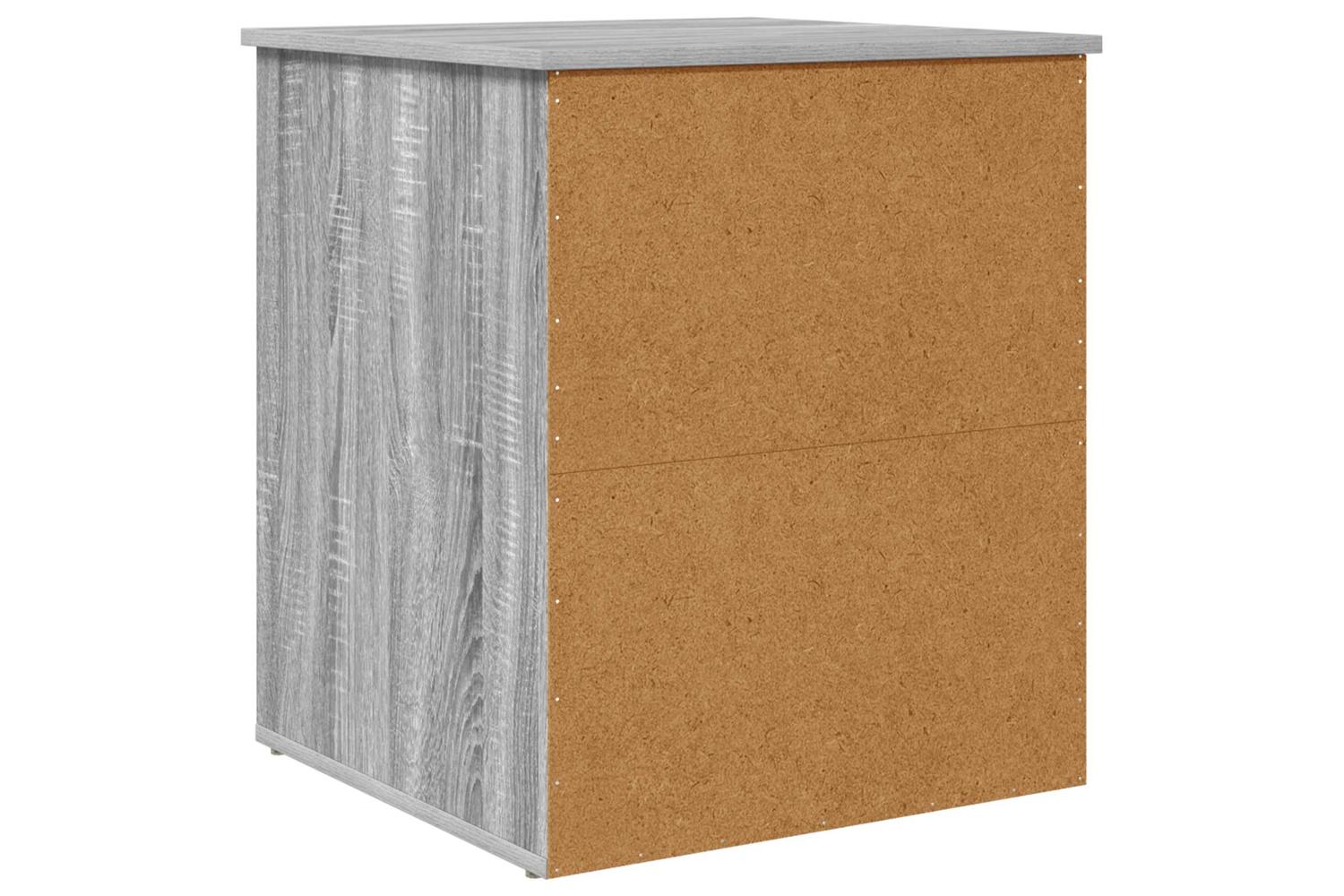 Vidaxl Cat House Grey Sonoma 53 X 52 X 62 Cm Engineered Wood-8