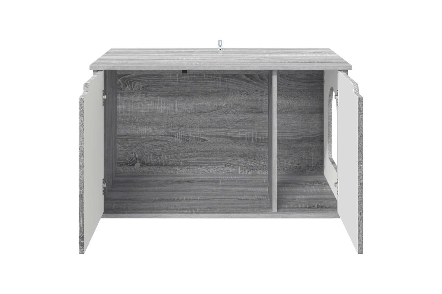 Vidaxl Cat House Grey Sonoma 85 X 55 X 505 Cm Engineered Wood-6