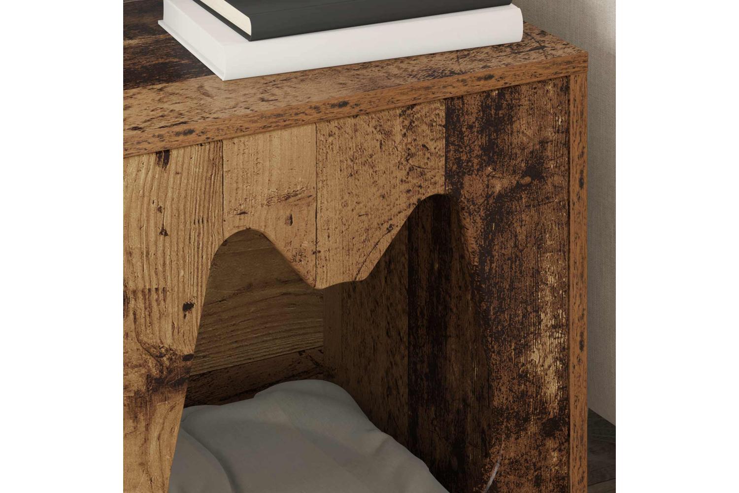 Vidaxl Cat House Old Wood 425 X 40 X 535 Cm Engineered Wood-4