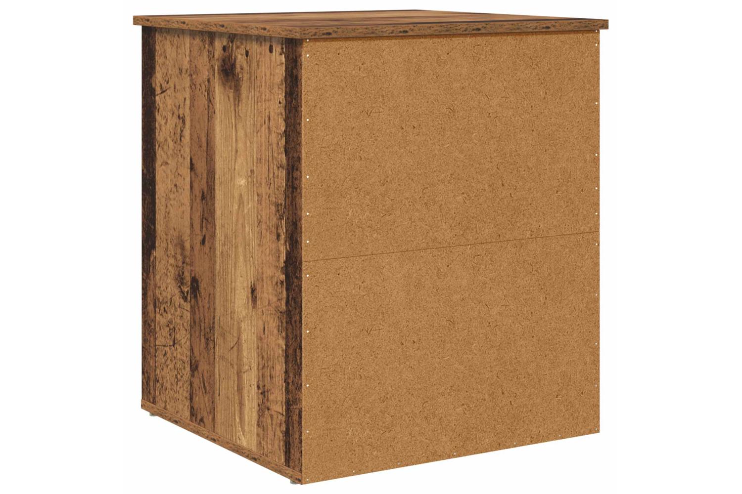 Vidaxl Cat House Old Wood 53 X 52 X 62 Cm Engineered Wood-8