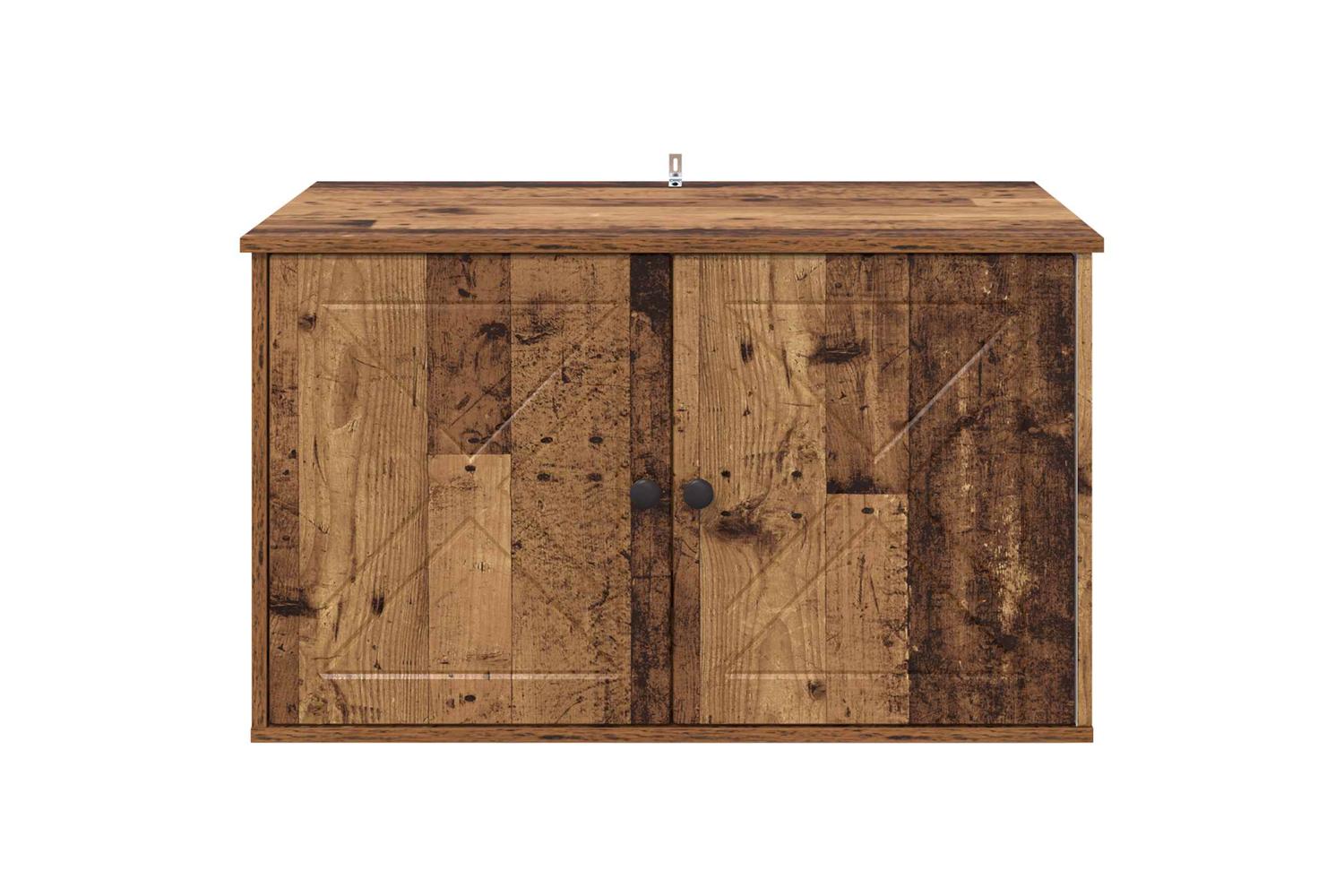 Vidaxl Cat House Old Wood 85 X 55 X 505 Cm Engineered Wood-7